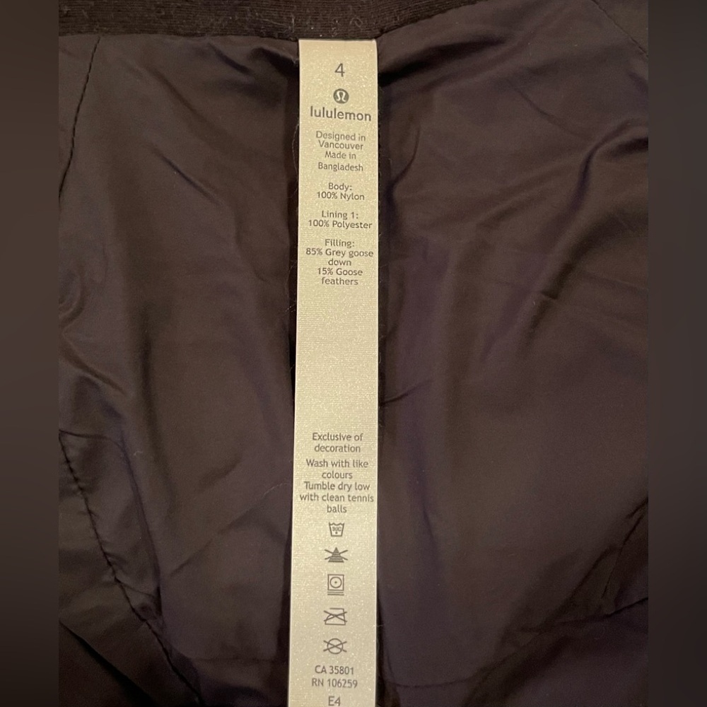 Lululemon Athletica Pack It Down Puffer Vest - Picture 8 of 9